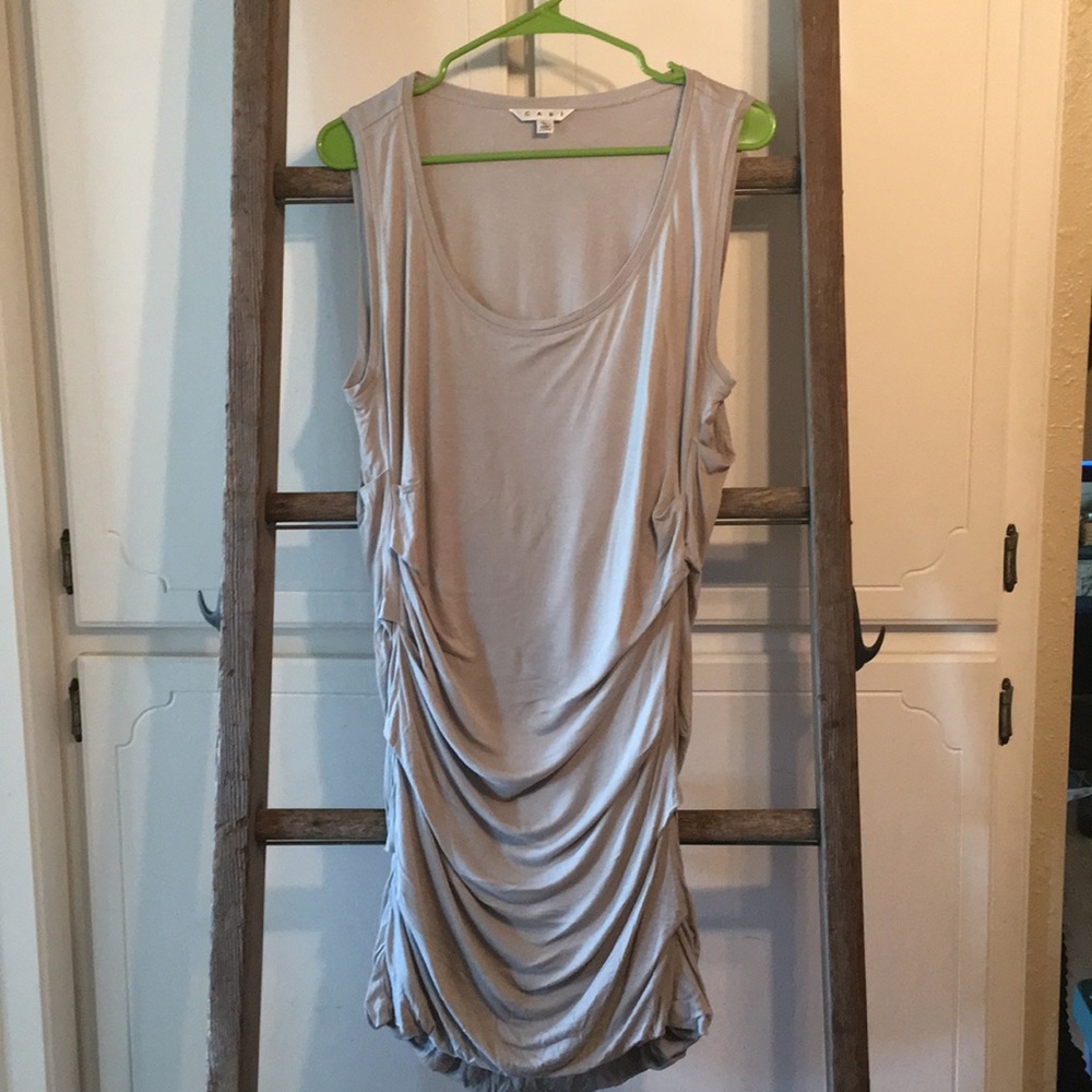 CAbi Cream Mini Dress